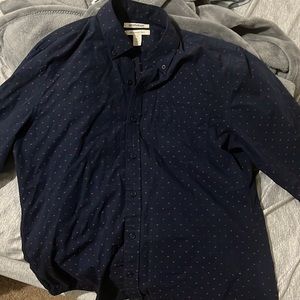 Blue Button up